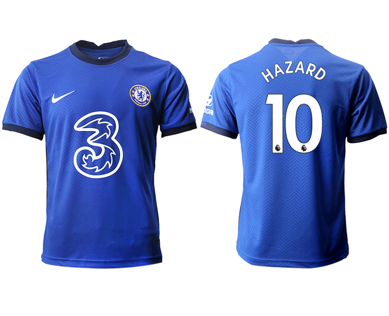 Men 2020-2021 club Chelsea home aaa version #10 blue Soccer Jerseys